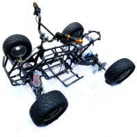 Châssis en acier de taille standard pour quad enfant et adulte, à assembler