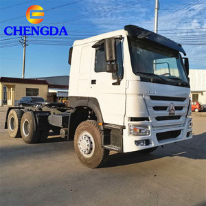 Camión HOWO de <span class=keywords><strong>Segunda</strong></span> <span class=keywords><strong>Mano</strong></span>, 10 Ruedas, 420hp, Diésel, 40-50 Toneladas, Camión Tractor Usado en Stock - Product Image 2