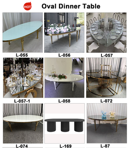 One-Stop Shopping Wedding Serpentine Table Muebles elegantes <span class=keywords><strong>para</strong></span> <span class=keywords><strong>fiestas</strong></span> y <span class=keywords><strong>mesas</strong></span> y sillas de eventos - Product Image 6