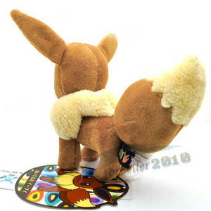 Vente en gros d'usine, 9 styles, 30 cm, pour Eeveelution, jouets en peluche rembourrés en coton PP, Espeon, Umbreon, Flareon, Eevee, Sylveon, anime - Product Image 3