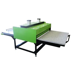 Sublimation Press Machine 39*47 High Pressure Pneumatic Auto Double Working Stations Large Format Sublimation Heat Press T- Shirt Printing Machine