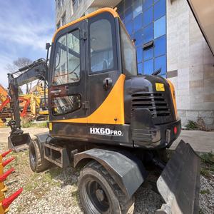 Original Secondhand Hyundai HX60PRO Wheel Excavator Suitable for Construction and <b>Mining</b> in Stock - Product Image 4