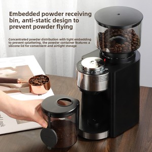 Pequeña Cafetera Italiana de Acero Inoxidable, Totalmente Automática, para Granos de Café y Café Molido, de Uso Doméstico - Product Image 2