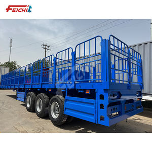 El mejor semirremolque de <span class=keywords><strong>jaula</strong></span> de 3 ejes de China se utiliza para transportar ganado a la <span class=keywords><strong>venta</strong></span> - Product Image 1