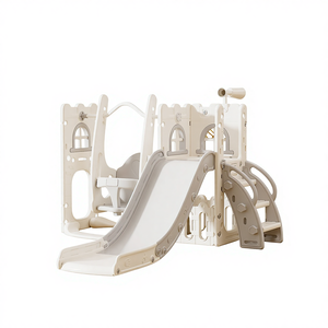 Tobogán de Plástico para Niños, Uso en Interiores, de 0 a 6 Años, Columpio Multifuncional para Bebés, Parque Infantil Familiar Pequeño, Modelo Little <span class=keywords><strong>Prodigy</strong></span> - Product Image 1