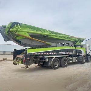 Camión Bomba de Concreto Hidráulico Usado en Buen Estado de Funcionamiento, Pluma de Colocación de Concreto de 56 m, Capacidad de Bombeo de 180 m³/h, ZLJ5441THBSE - Product Image 4
