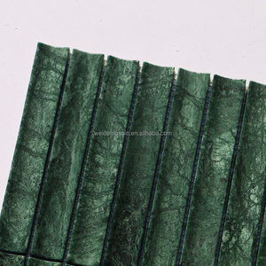 <span class=keywords><strong>2025</strong></span> nóng bán mô hình Ấn Độ màu xanh lá cây rãnh đá cẩm thạch Gạch <span class=keywords><strong>Mosaic</strong></span> 3D Tường dải màu xanh lá cây Gạch <span class=keywords><strong>Mosaic</strong></span> - Product Image 2