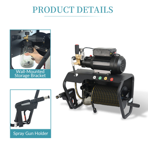 Hidrolavadora Eléctrica Sonlin <span class=keywords><strong>de</strong></span> 2200 Vatios, 2000 Psi, Montada en Pared, 130 Bares <span class=keywords><strong>de</strong></span> Presión, <span class=keywords><strong>Lavadora</strong></span> <span class=keywords><strong>de</strong></span> <span class=keywords><strong>Autos</strong></span> - Product Image 4
