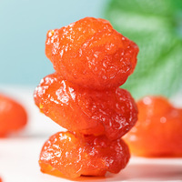 Half Dried Plum 500g Canned Sweet Sour Preserved Plum Healthy Asian Snack Candied Dried Fruit