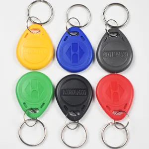 125Khz RFID Di Prossimità EM ID EM4100 TK4100 Scheda Token Tag Keyfobs Chiave per il Controllo di Accesso di Presenza di Tempo