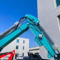 Miniexcavadora para Recuperación de Terrenos Forestales, Venta Directa de Fábrica, con Toldo y Excavadora de Orugas
