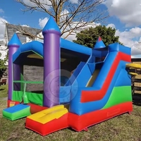 Château gonflable violet Hola / Trampoline gonflable / Maison de rebond Prix d'usine