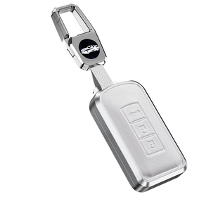 ที่ครอบกุญแจรถทำจากอะลูมิเนียมอัลลอยสำหรับ Mitsubishi Outlander Eclipse CROSS ASX Pajero lencher พวงกุญแจกระเป๋า - Product Image 2