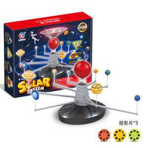 HOYE-jouets d'expérimentation <span class=keywords><strong>du</strong></span> système <span class=keywords><strong>solaire</strong></span>, modèle <span class=keywords><strong>des</strong></span> 8 planètes <span class=keywords><strong>du</strong></span> système <span class=keywords><strong>solaire</strong></span>, projection 3D, science éducative pour enfants - Product Image 2