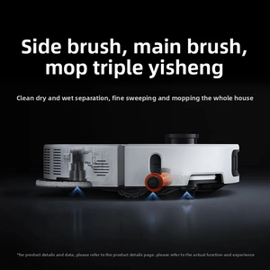 สำหรับเครื่องดูดฝุ่นหุ่นยนต์อัจฉริยะ Infinite Robot MOP รุ่น 5 Pro OV21CN ระบบ AI สำหรับบ้านอัจฉริยะ พร้อมกล้องวงจรปิด กำลังดูดฝุ่น 23000PA ระบบกำจัดฝุ่น เหมาะสำหรับโรงแรม - Product Image 3