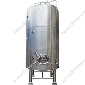 80HL 8000L Double Wall Brite Beer Brewing Equipment Brewery Stainless Steel Jacketed Beer Bright Storage Tank for Sale