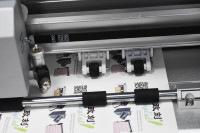 Mejor Cortadora de Etiquetas Digital Automática Económica 2 en 1, Corte Completo y Corte a Presión para Papel Adhesivo y Cartón de 330mm