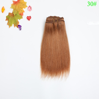 Mèche de cheveux pour poupée Blythe, ondulation profonde, boucles Jerry, couleur 613 #   Matériau pour jouet en peluche modèle tresse de cheveux, teint en blanc