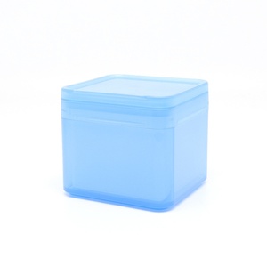 Vuông lót bên trong với nhíp kẹp vỏ sò chai kem 300 gam công suất lớn Kem Jar PP ướt nén khăn Jar - Product Image 5