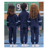 Uniforme scolaire primaire/moyen/secondaire Printemps et automne Ensemble de vêtements de sport pour enfants Costume de baseball