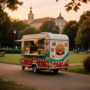 Carrito de Comida para Catering, Base para Remolque de Comida, para Hot Dogs, Pizza, Helados, Barbacoa, 2025 - Product Image 2