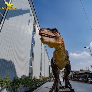 Proveedor de dinosaurios Zigong, diseño personalizado de dinosaurio, compra escultura de dinosaurio animatronic para parque temático - Product Image 2
