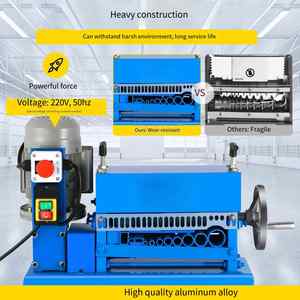 Nouvel équipement automatique informatisé de dénudage, de coupe et de sertissage de fils de cuivre pour la fabrication de câbles - Product Image 5