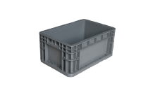 NEXARA Caisses en plastique durables empilables PP 300-147 Caisses logistiques solides en différentes tailles pour différents scénarios