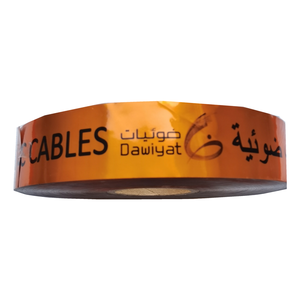 Băng cảnh báo ngầm có thể phát hiện-Băng theo dõi khả năng hiển thị cao cho tiện ích và đường ống đánh dấu hàng rào cảnh báo an toàn không dẫn điện - Product Image 1