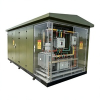 Poste de transformateur industriel préfabriqué en acier intégré Zhong'an Electric ZBW-12/0.4-1600, 12 kV haute tension, pour installation intérieure