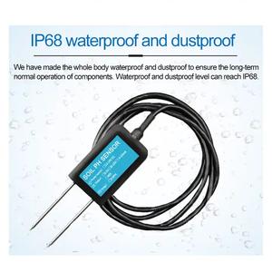เซ็นเซอร์วัดค่า pH ดินแบบอนาล็อก RS485/0-5V/4-20MA แบบมีสาย สำหรับการวิเคราะห์ในพื้นที่เกษตรกรรม รองรับการปรับแต่ง OEM - Product Image 2