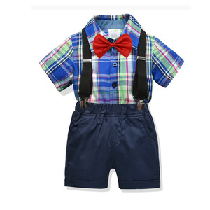 Conjuntos de Ropa para Niños, Trajes de Pantalón con Tirantes para Bebés Recién Nacidos, Venta al Por Mayor - Product Image 1