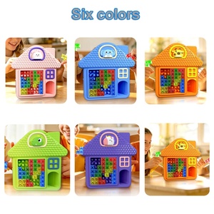 Ensemble <span class=keywords><strong>de</strong></span> 13 blocs <span class=keywords><strong>de</strong></span> construction en gelée pour tout-petits, jouet sensoriel extensible et torsadable, briques souples russes, <span class=keywords><strong>jeu</strong></span> <span class=keywords><strong>de</strong></span> puzzle maison - Product Image 3