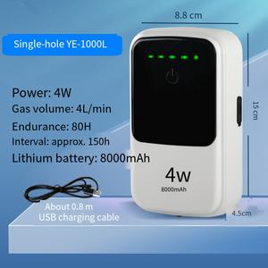 Machine d'oxygénation de réservoir de poissons en plastique de pompe à oxygène aquatique extérieure de petit ménage silencieux pour des aquariums - Product Image 6