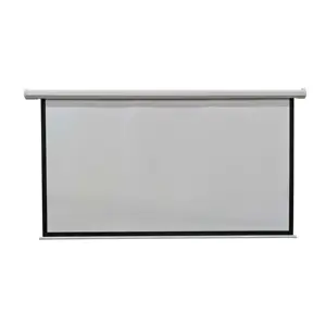 Home cinema 150 inch/Matte White pull up /pull down Manual Projection Screen 120 inch projection screen with Electronic remote