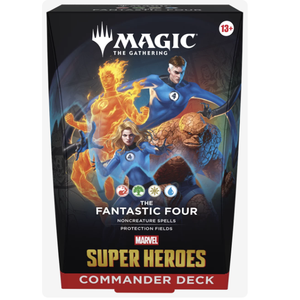 MTG <span class=keywords><strong>Marvel</strong></span> Super Heroes Collector's Edition Commander Deck - Set di 4 Mazzi da Collezione a Tema - Product Image 1