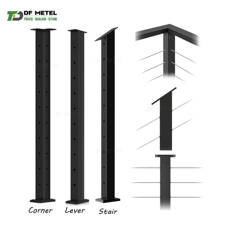 DF Balcony Terrace Stainless Steel Frameless