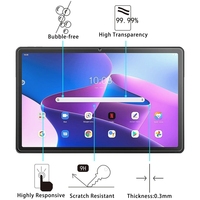 Protection d'écran en verre trempé HD 9H 2.5D pour Pad 2022 M10 Plus Gen 3, forme radiale, anti-rayures, anti-huile, colle intégrale
