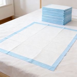 Alèses absorbantes jetables médicales hygiéniques pour adultes, sur mesure OEM, très grandes 100x200cm, pour personnes âgées et soins post-partum - Product Image 2