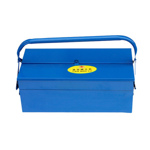 Anbaolu Toolbox Double Layer Blue Portable Tool Box For Household And Car Use - Product Image 5