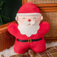 Lot de jouets en peluche de Noël mignons en gros : Père Noël, renne, bonhomme de neige, poupées en peluche douces OEM