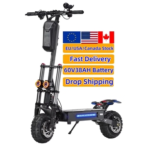 Trottinette en aluminium S3 - Batterie 60V 38AH, pliable, étanche, avec amortissement hydraulique et roues - Product Image 2