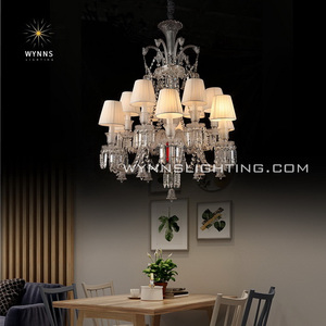 Lámpara Colgante <span class=keywords><strong>de</strong></span> Lujo Moderna Estilo Francés con Bombillas Tipo Candelabro K9 para Hogar, Villa o Sala <span class=keywords><strong>de</strong></span> Estar - Product Image 3