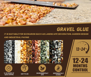 Cailloux de <span class=keywords><strong>gravier</strong></span> liés à la résine à prix d'usine pour les sols murs allées piscines centres commerciaux-galets <span class=keywords><strong>et</strong></span> galets liés à la résine - Product Image 2