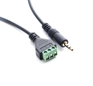 อะแดปเตอร์แปลงเสียงหูฟัง3ขาขั้วสกรูตัวผู้และ <span class=keywords><strong>AV</strong></span> 3.5มม. - Product Image 5