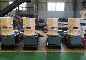 Máquina de pellets de madera de aserrín barata Molino de pellets de madera de troquel plano 1 T/H Máquina de fabricación de pellets de madera - Product Image 2