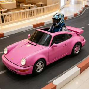 Go Kart Eléctrico Retro Rosa Personalizable con Motor sin Escobillas de 2500w72v, Ideal para Pistas de Karting, Campamentos y Zonas Turísticas - Product Image 2