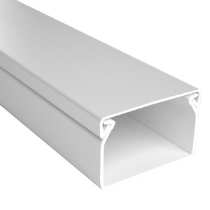รางพีวีซี 24x14 มม. หนา 0.6 มม. ยาว 2 ม. แพ็ค 50 ชิ้น สำหรับเดินสายไฟ - Product Image 1