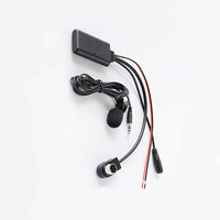 Adaptateur de câble de microphone audio Bluetooth pour voiture pour Alpine/JVC Ai-NET KCA-121B stéréo