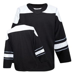 Maillot de hockey sur glace respirant et léger, dernier design, logo personnalisé, séchage rapide, écologique, vêtements de sport d'équipe, maillot de hockey sur glace - Product Image 1